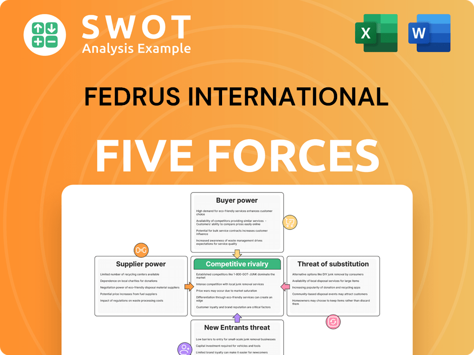 Fedrus International Porter's Five Forces Analysis