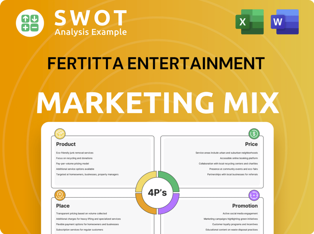 Fertitta Entertainment Marketing Mix