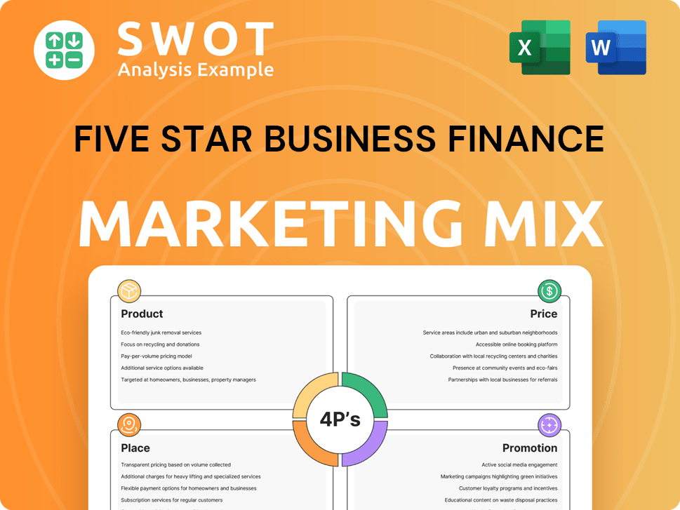 Five Star Business Finance Marketing Mix