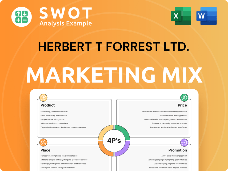 Herbert T Forrest Ltd. Marketing Mix