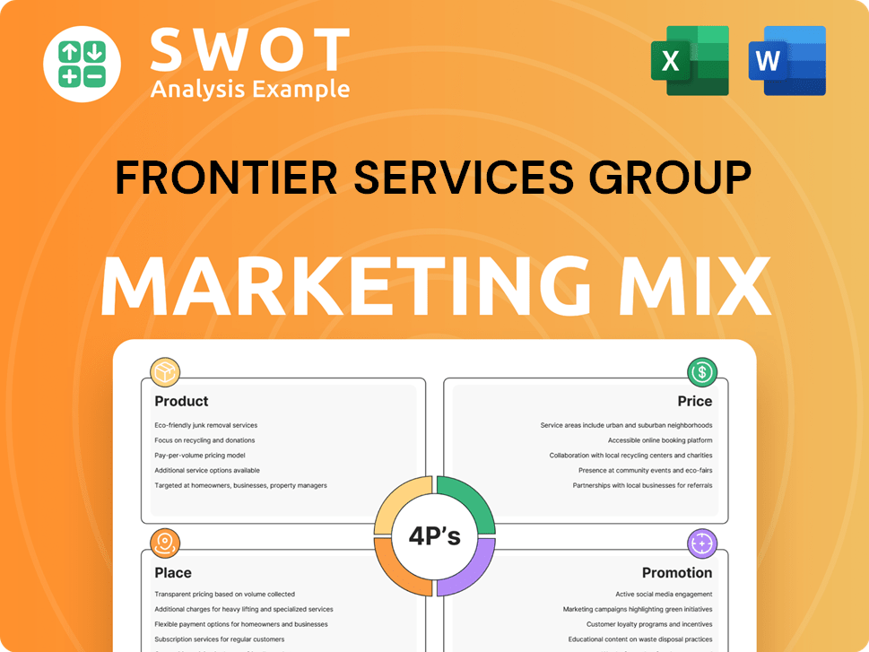 Frontier Services Group Marketing Mix