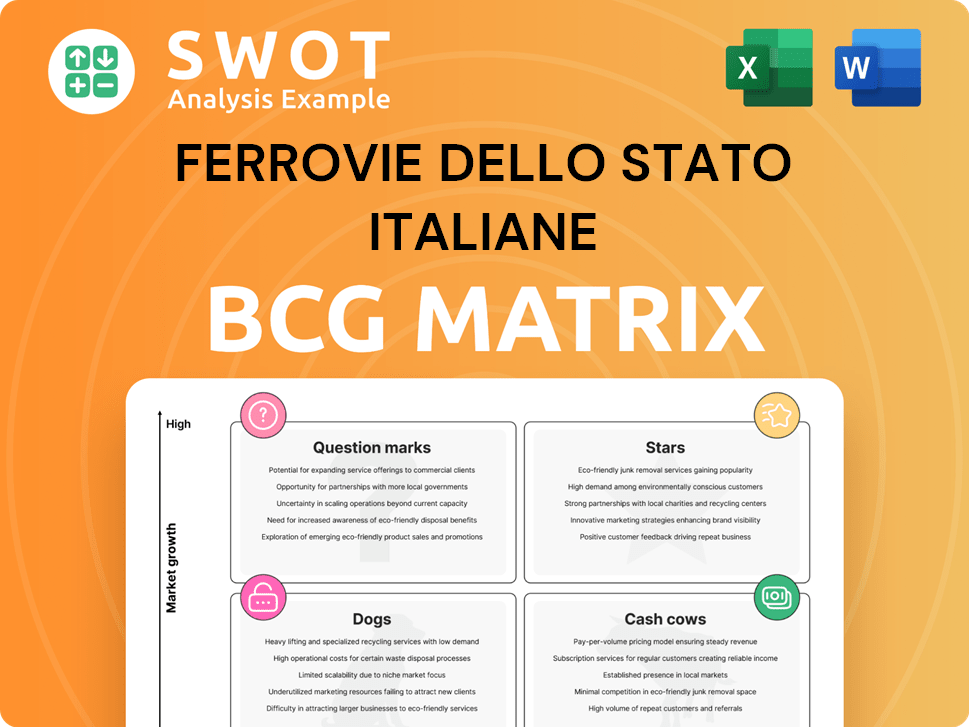 Ferrovie Dello Stato Italiane Boston Consulting Group Matrix