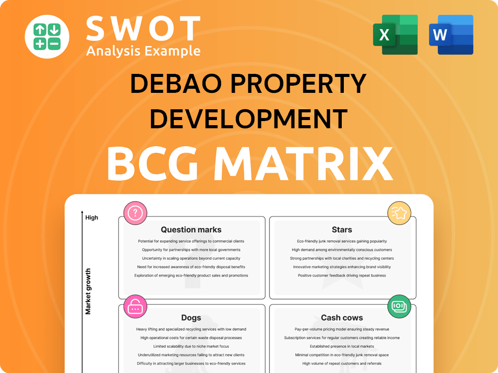 Debao Property Development Boston Consulting Group Matrix