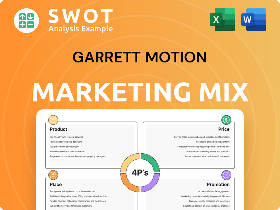 Garrett Motion Marketing Mix