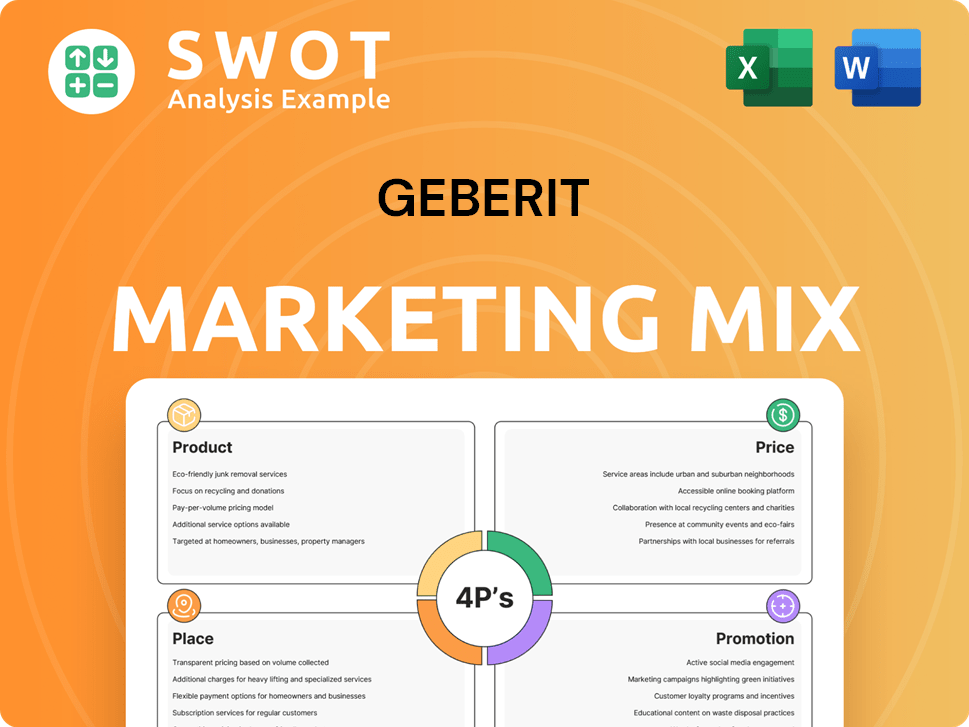 Geberit Marketing Mix