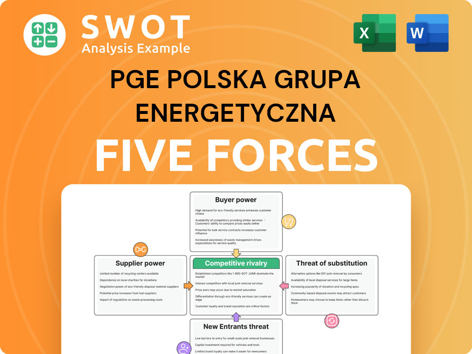 PGE Polska Grupa Energetyczna Porter's Five Forces Analysis