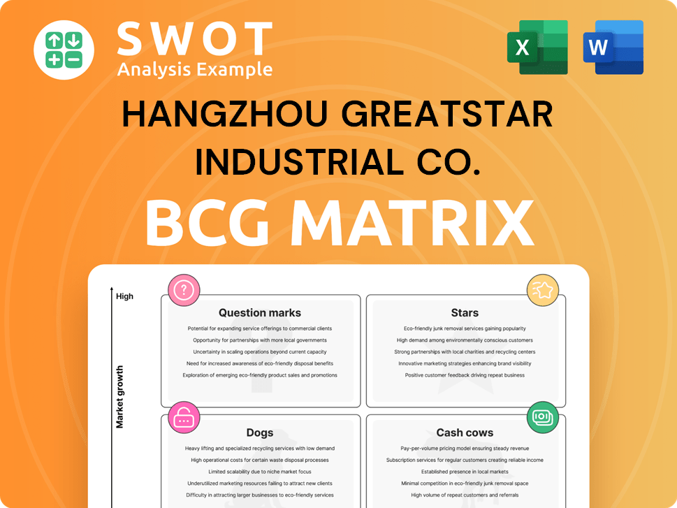 Hangzhou GreatStar Industrial Co. Boston Consulting Group Matrix