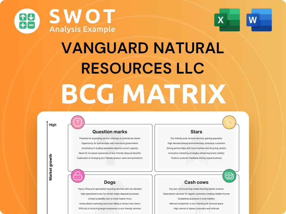 Vanguard Natural Resources LLC Boston Consulting Group Matrix