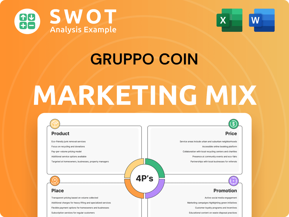 Gruppo Coin Marketing Mix