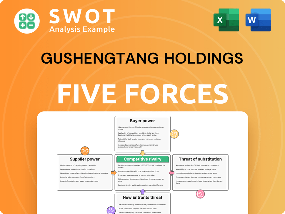 Gushengtang Holdings Porter's Five Forces Analysis