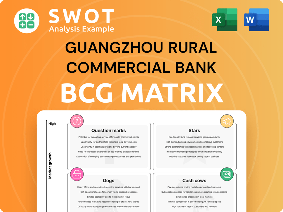 Guangzhou Rural Commercial Bank Boston Consulting Group Matrix