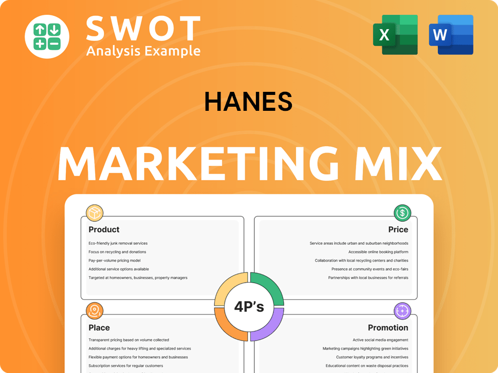Hanes Marketing Mix
