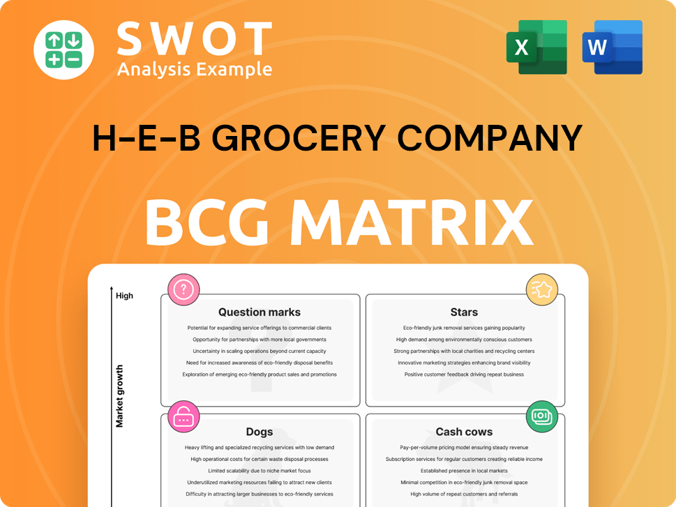 H-E-B Grocery Company Boston Consulting Group Matrix