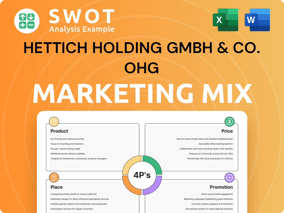 Hettich Holding GmbH & Co. oHG Marketing Mix