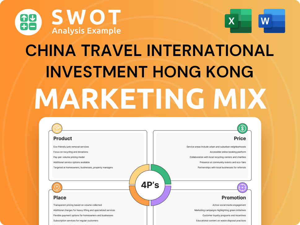 China Travel International Investment Hong Kong Marketing Mix