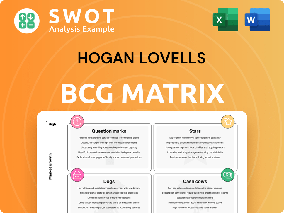 Hogan Lovells Boston Consulting Group Matrix
