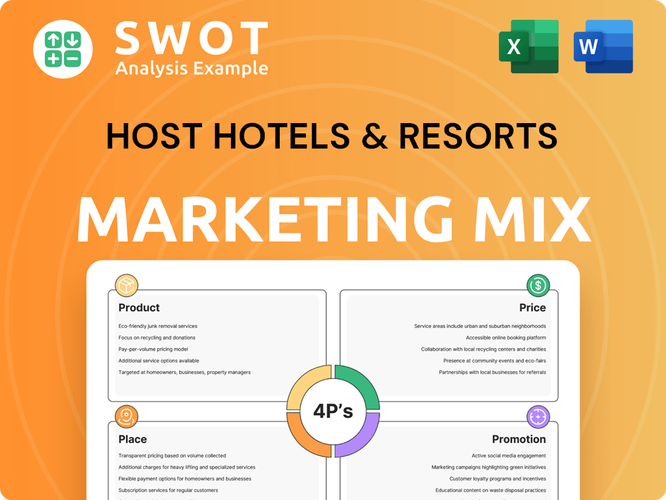 Host Hotels & Resorts Marketing Mix