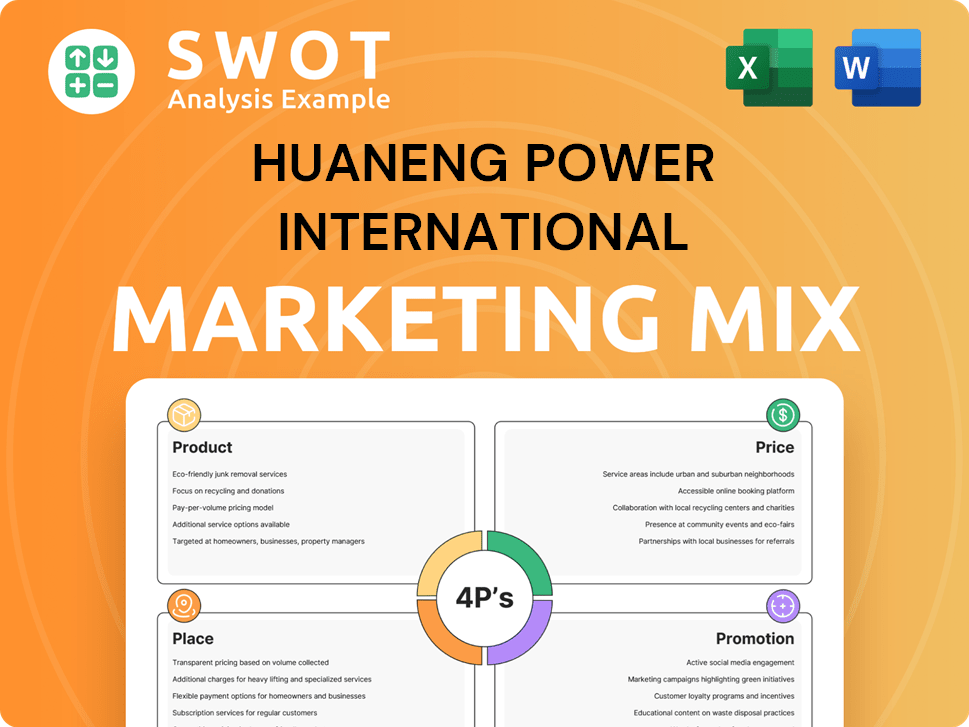 Huaneng Power International Marketing Mix