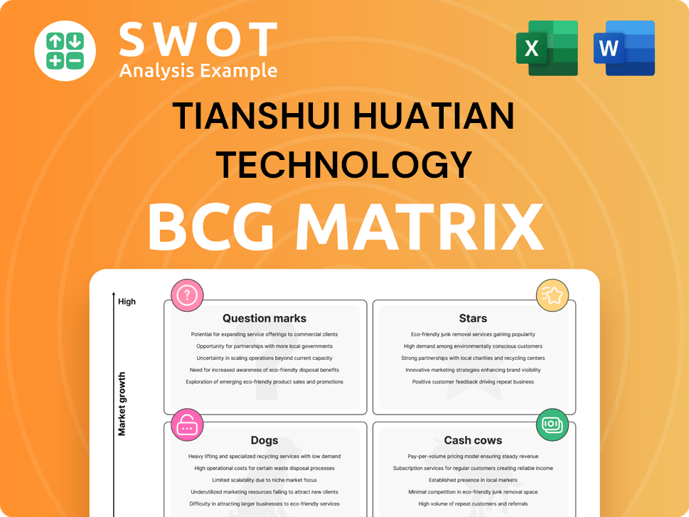 Tianshui Huatian Technology Boston Consulting Group Matrix