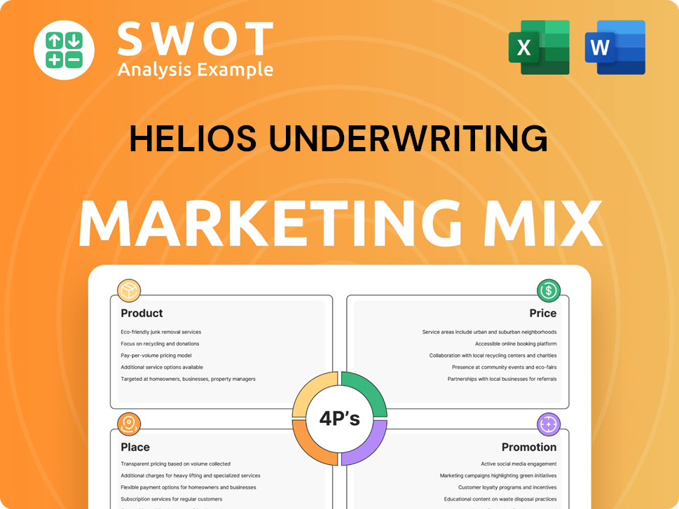 Helios Underwriting Marketing Mix