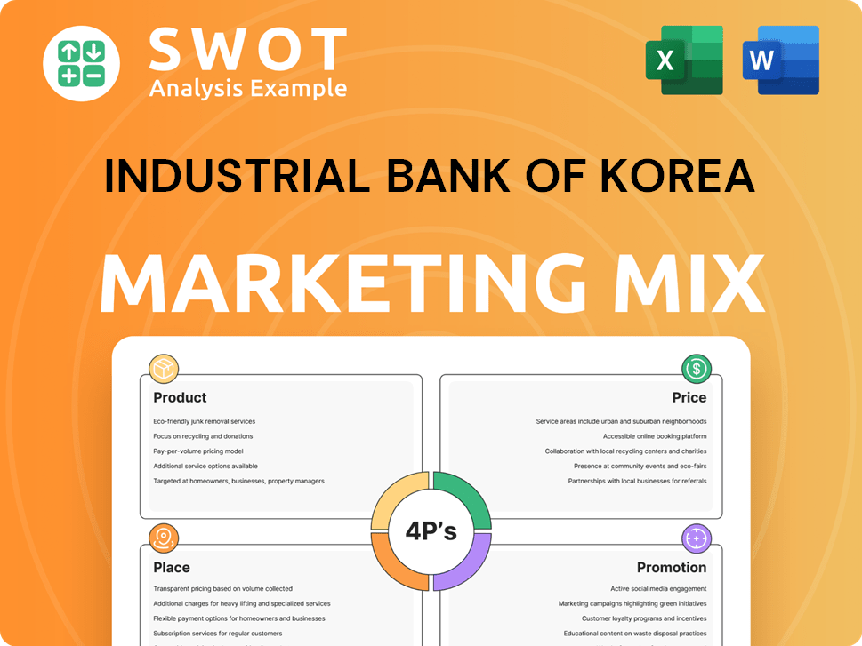 Industrial Bank of Korea Marketing Mix
