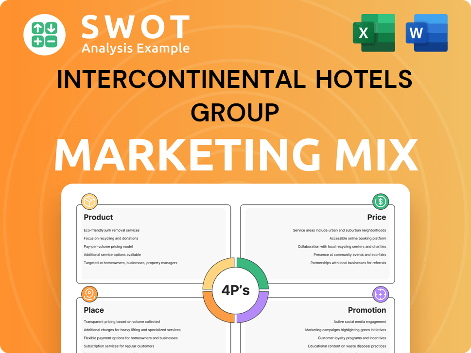 Intercontinental Hotels Group Marketing Mix