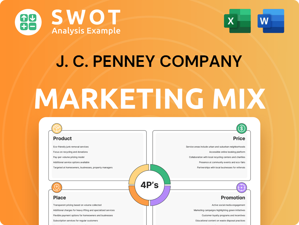 J. C. Penney Company Marketing Mix