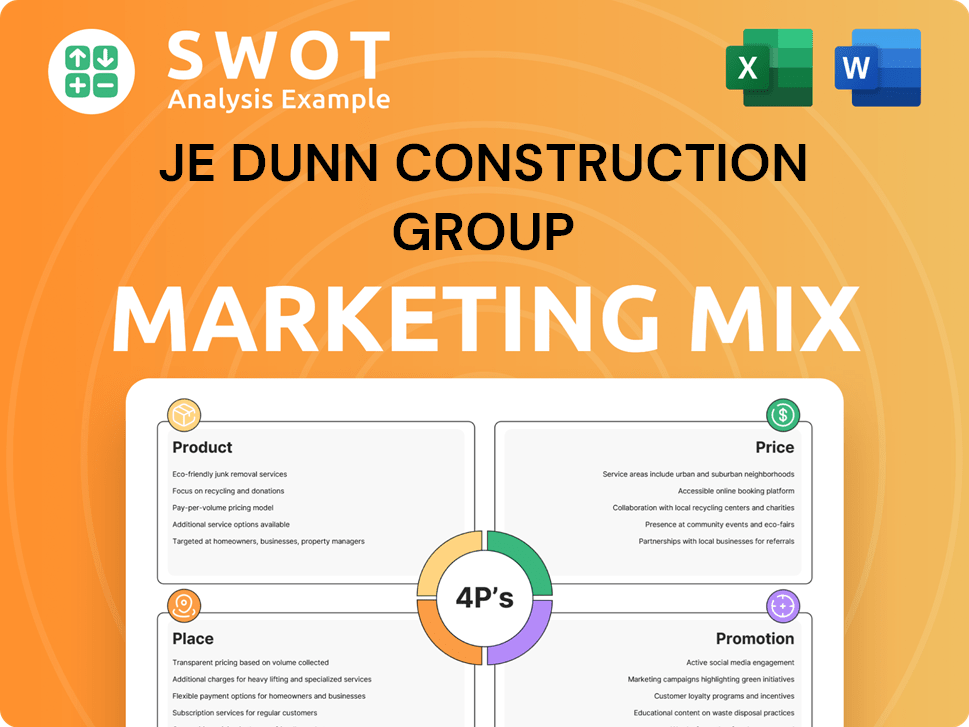 JE Dunn Construction Group Marketing Mix
