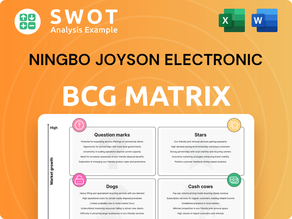 Ningbo Joyson Electronic Boston Consulting Group Matrix