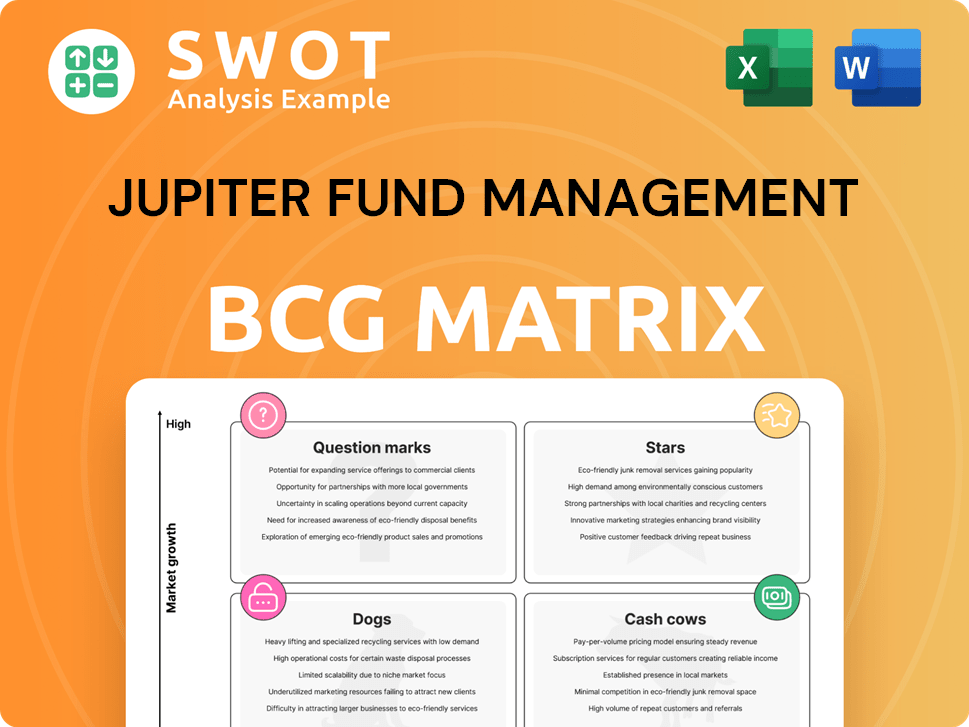 Jupiter Fund Management Boston Consulting Group Matrix