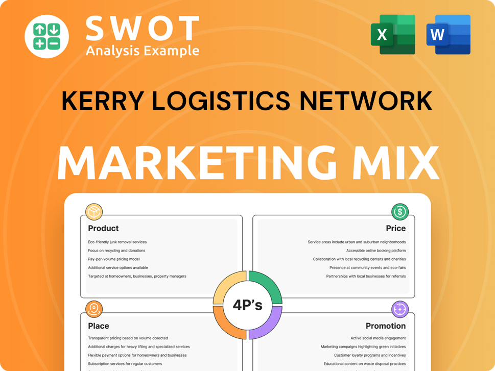 Kerry Logistics Network Marketing Mix
