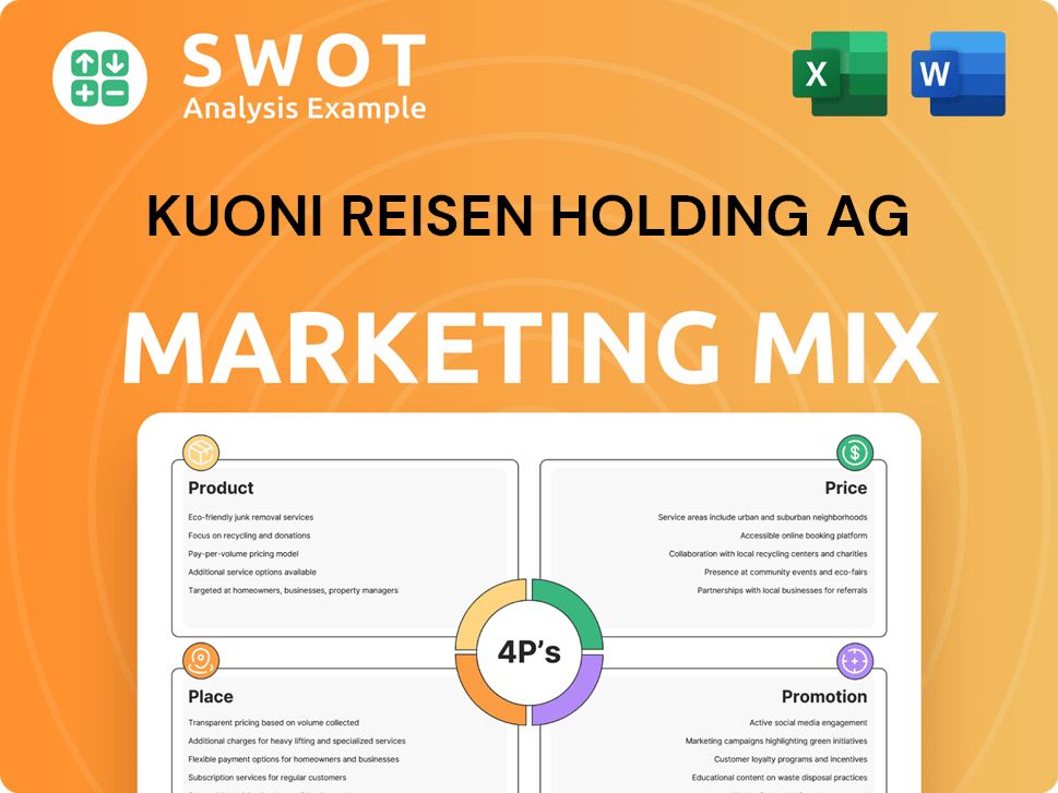 Kuoni Reisen Holding AG Marketing Mix