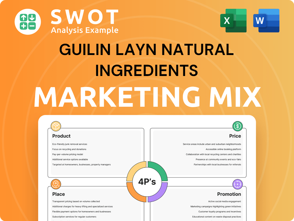 Guilin Layn Natural Ingredients Marketing Mix