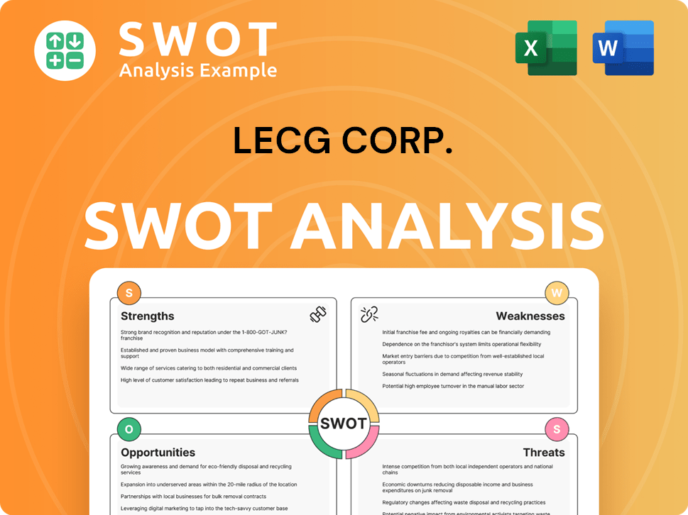 LECG Corp. SWOT Analysis