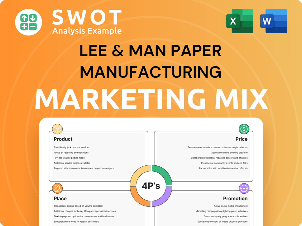 Lee & Man Paper Manufacturing Marketing Mix