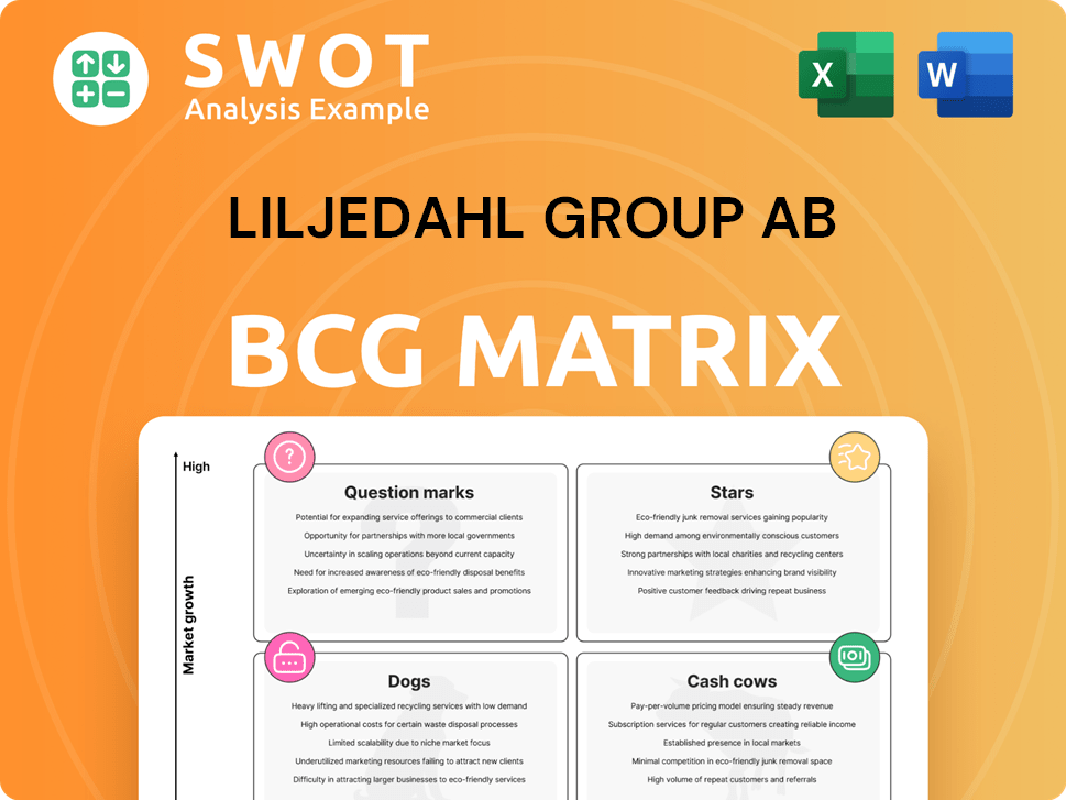 Liljedahl Group AB Boston Consulting Group Matrix