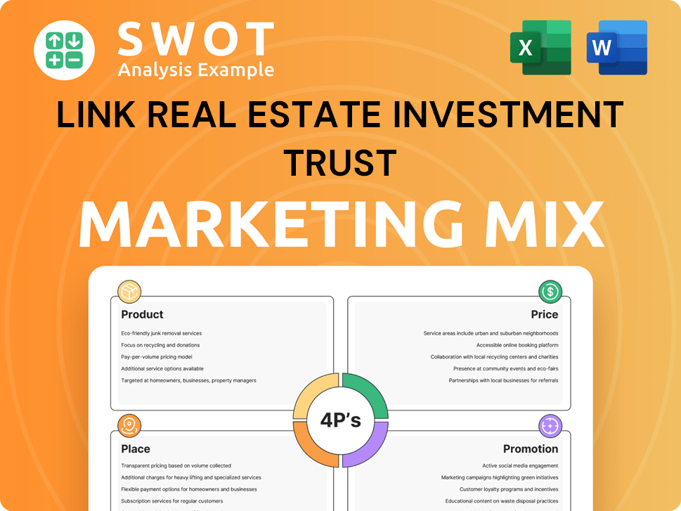 Link Real Estate Investment Trust Marketing Mix
