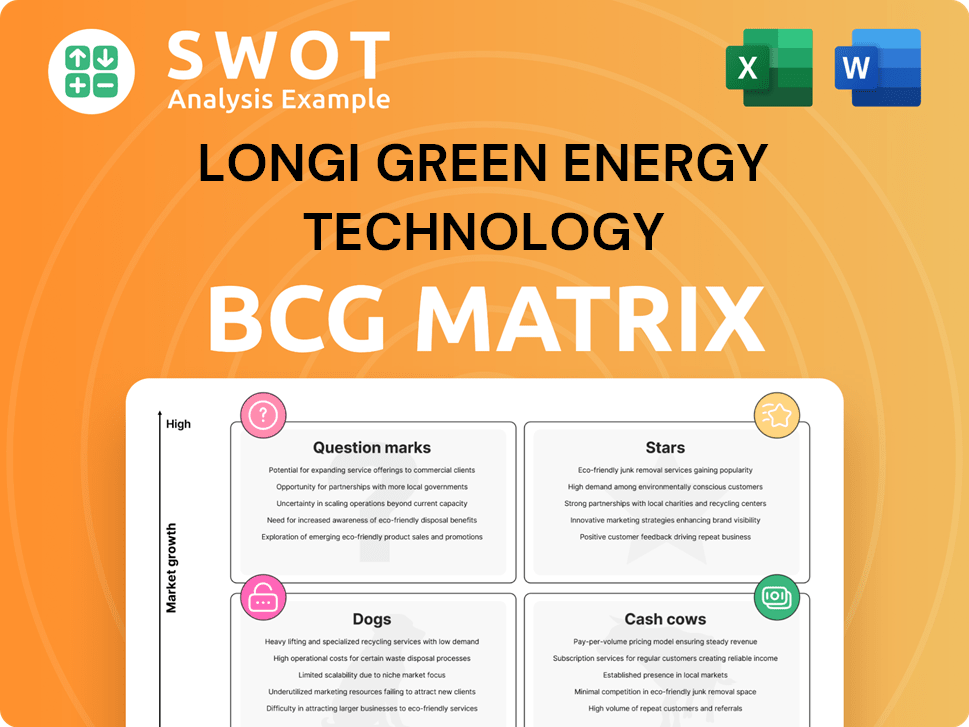 Longi Green Energy Technology Boston Consulting Group Matrix