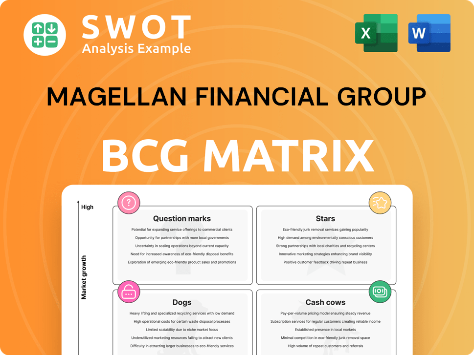 Magellan Financial Group Boston Consulting Group Matrix