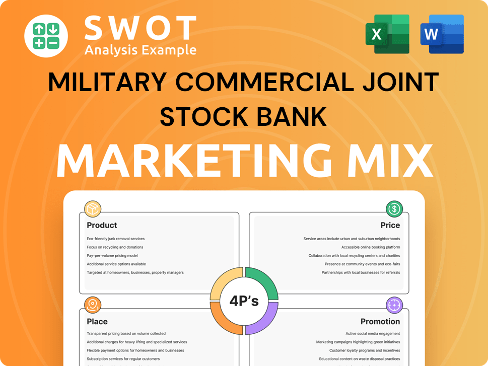 Military Commercial Joint Stock Bank Marketing Mix