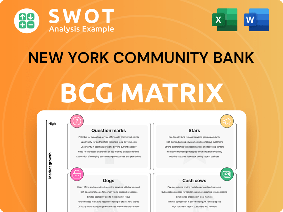 New York Community Bank Boston Consulting Group Matrix