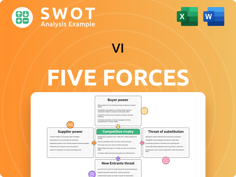 VI Porter's Five Forces Analysis