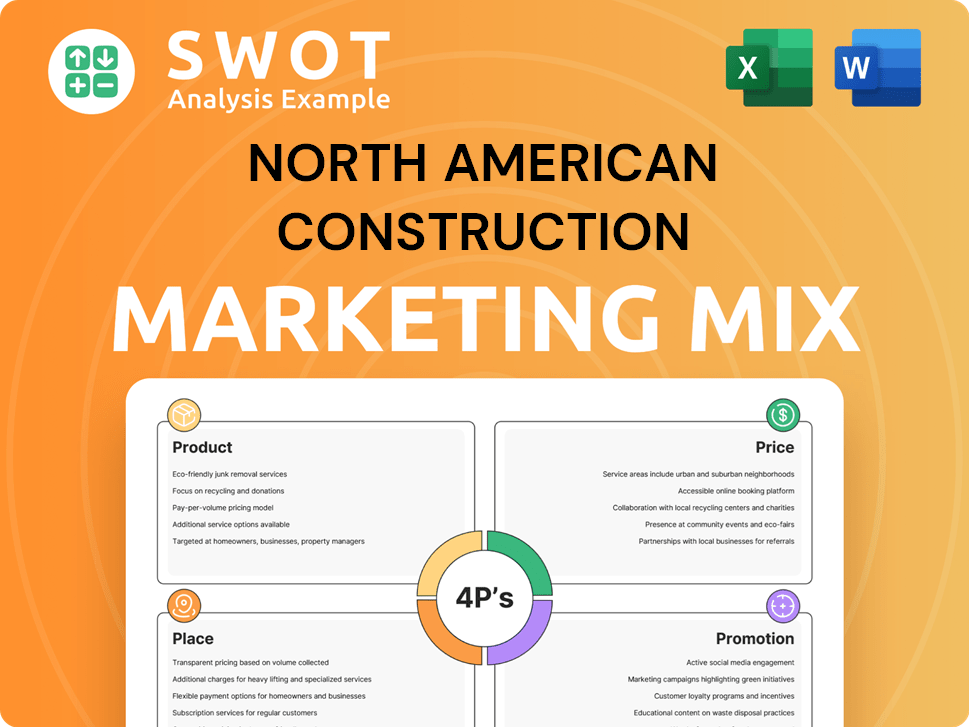 North American Construction Marketing Mix