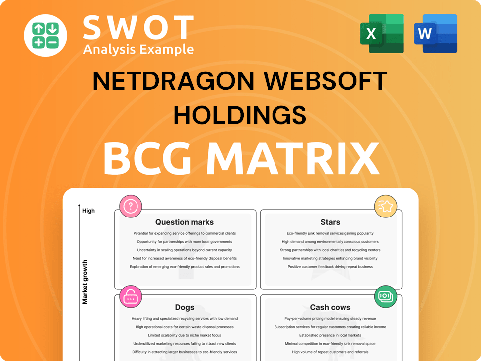 NetDragon Websoft Holdings Boston Consulting Group Matrix