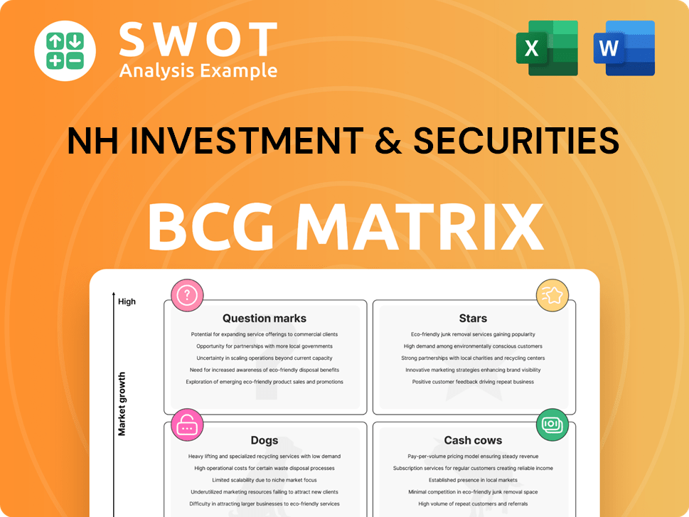 NH Investment & Securities Boston Consulting Group Matrix