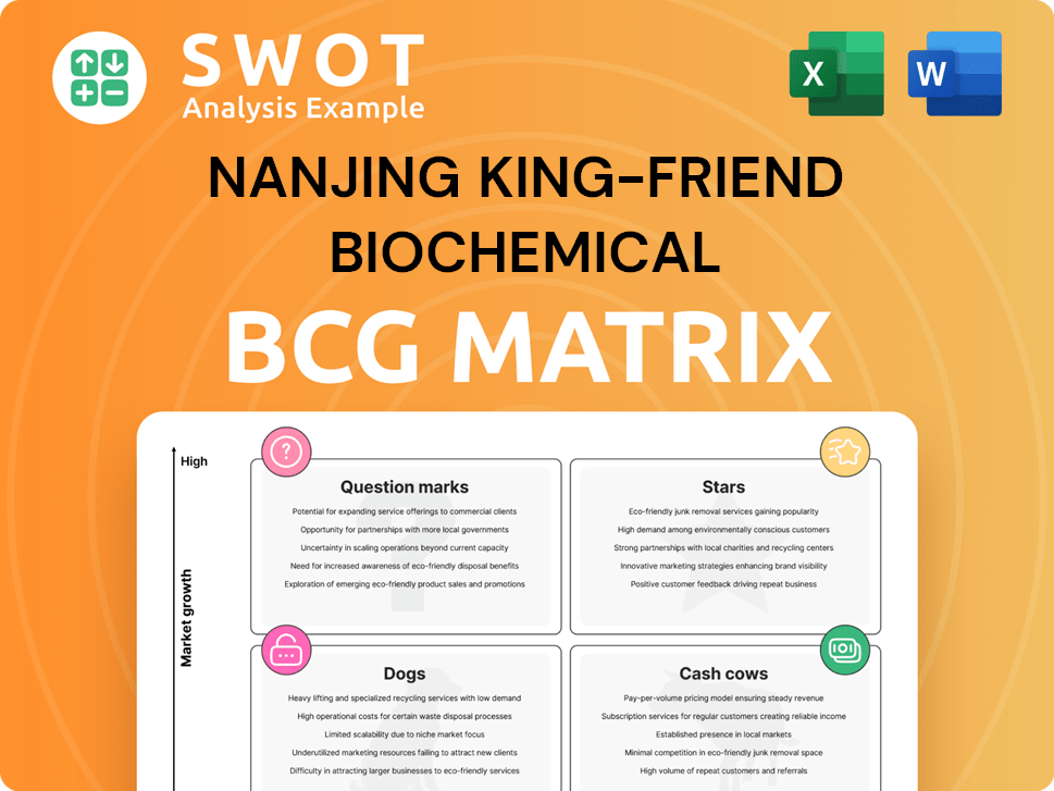 Nanjing King-Friend Biochemical Pharmaceutical Boston Consulting Group Matrix