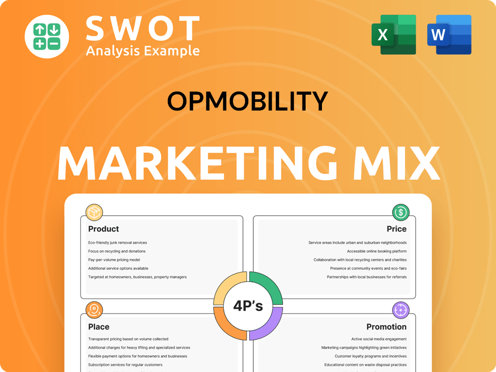 OPmobility Marketing Mix