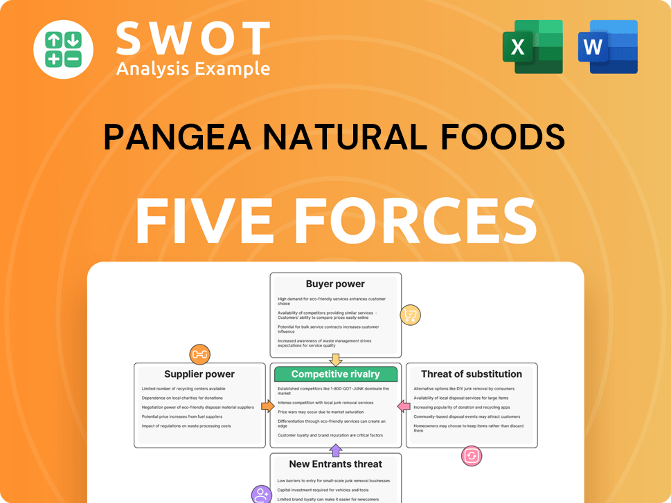 Pangea Natural Foods Porter's Five Forces Analysis