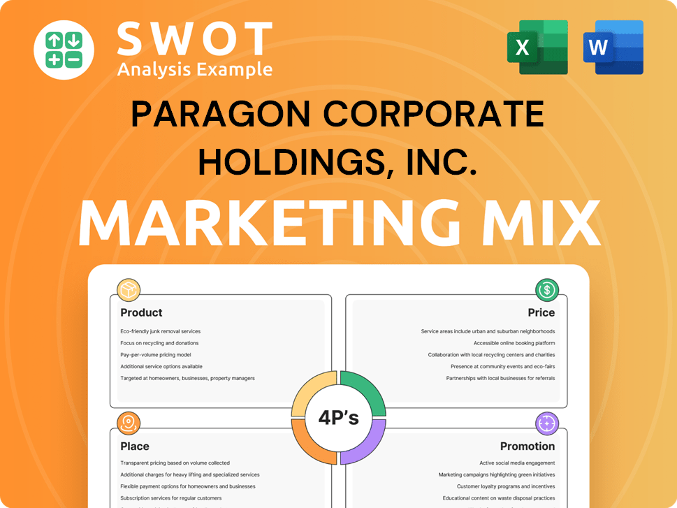 Paragon Corporate Holdings, Inc. Marketing Mix