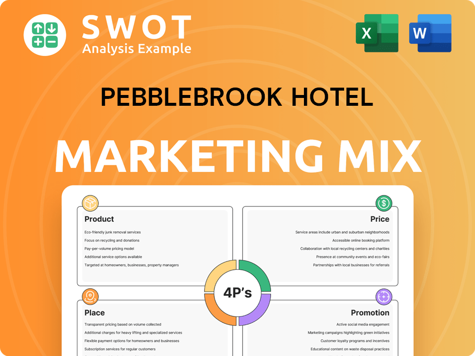 Pebblebrook Hotel Marketing Mix